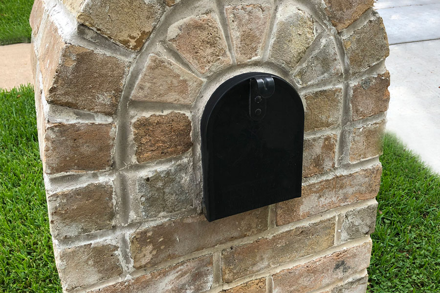 Brick Mailbox